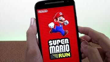 Super Mario Run On Android!