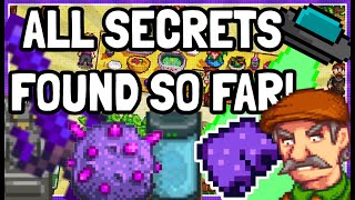 EVERY Rare Hidden SECRET Discovered In Stardew Valley!