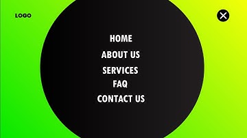 Fullscreen Overlay Responsive Navigation | HTML,CSS,Javascript - part 2