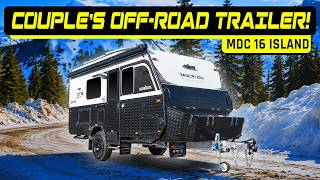 Full Tour! Beautiful Off-Road & Off-Grid Trailer For Couples | 2027 MDC XT16HR Island