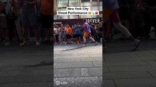 This is Best Show in New York City !! 😍🗽🍎 #Shorts #tylive #streetperformer #NYC #timessquare