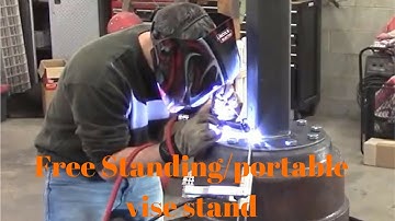 Bench vise Stand build