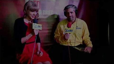 Taylor Swift with Brent Lane on Cat Country 98.7 -...