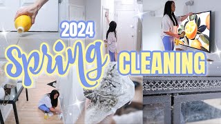 SPRING CLEAN WITH ME 2024 | DEEP CLEANING MOTIVATION | HOMEMAKING