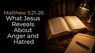 Matthew 5:21-26 Explained: What Jesus Reveals About Anger and Hatred