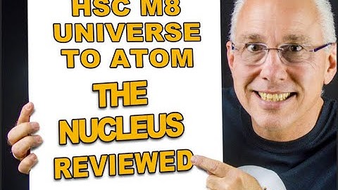 Review HSC Module 8 Universe to Atom IQ4: The Nucleus and its energy
