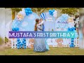 Cant believe mustafa is one already  mustafas birt.ay  ammara ahmad