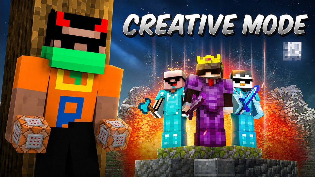 How I Got "CREATIVE MODE" In This MINECRAFT SERVER..! - YouTube