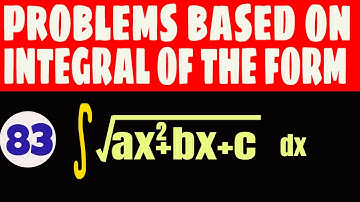 PROBLEMS BASED ON INTEGRAL OF THE FORM SQRT OF ax^2+bx+c || INTEGRAL OF SQRT OF X^2+2X+5