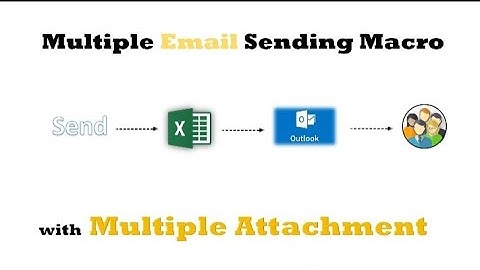 Multiple Email Sending Excel Macro with Multiple attachments.