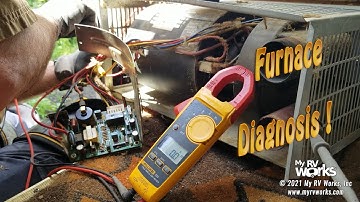 RV Furnace Diagnosis Leads To Motor Fault  --  My RV Works