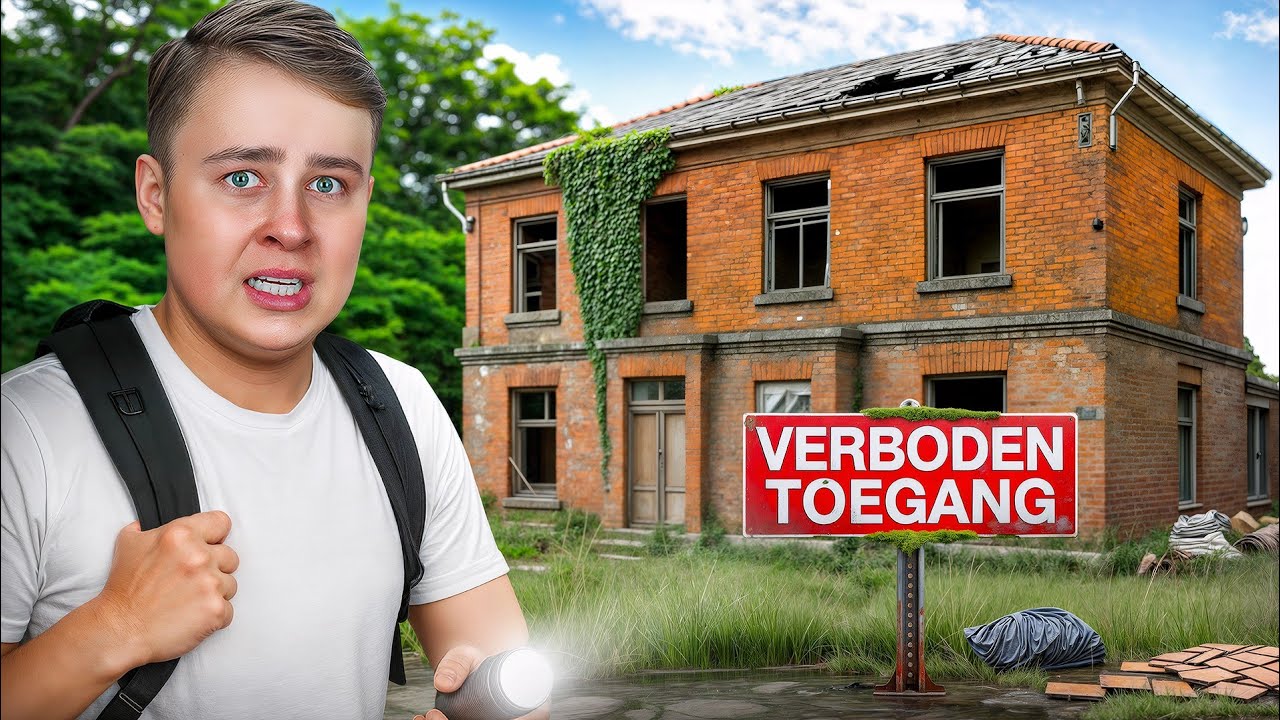 Verlaten Huis met Alles Er Nog In!