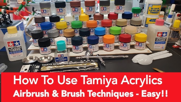 How To Airbrush Acrylics.Perfect Every Time !! Scale Models