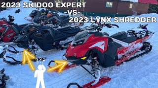 2023 Lynx Shredder VS 2023 Summit Expert | How do they compare?