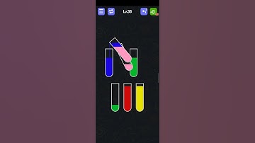 watersort puzzle game level 36