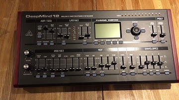 BEHRINGER DEEPMIND 12D UNBOXING