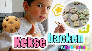 Kekse backen mit den Kindern | Grundteig | Kinderspiel - YouTube