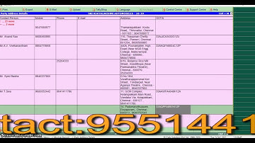 Address Book of Party