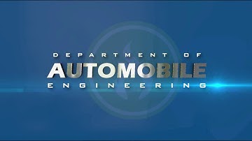 ACHAANI - Automobile Engineering Intro Video. - I-SPARK