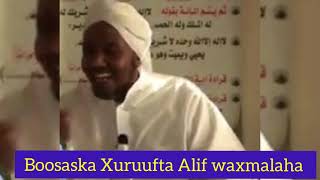 Makhaarijul Xuruuful  hijaa'iyah  ( boosaska xuruufta Alif-waxmala) ...