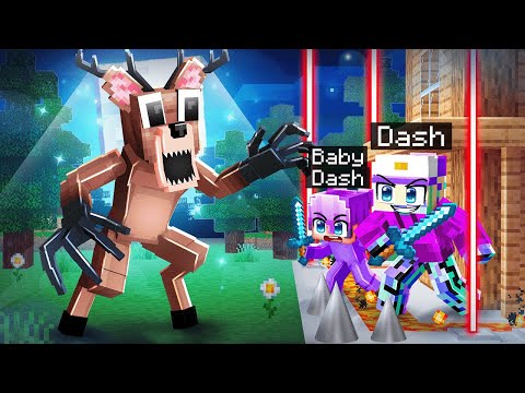 99 NIGHTS DEER MONSTER vs Most Secure House in Minecraft!