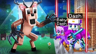 99 NIGHTS DEER MONSTER vs Most Secure House in Minecraft!