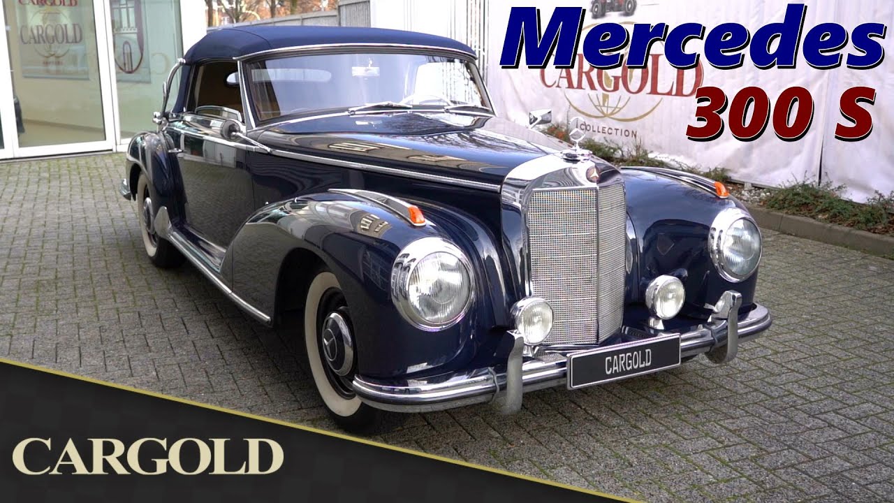 Mercedes 300 S Cabriolet, 1953, Das Mercedes Flaggschiff der 50er Jahre, nur 203 mal gebaut!