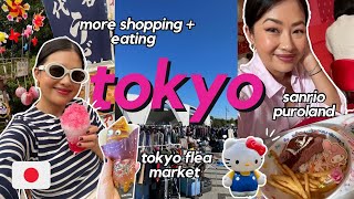 TOKYO vlog  | Tokyo Flea Market, Puroland, Airbnb Tour, PM Skin Routine + shopping