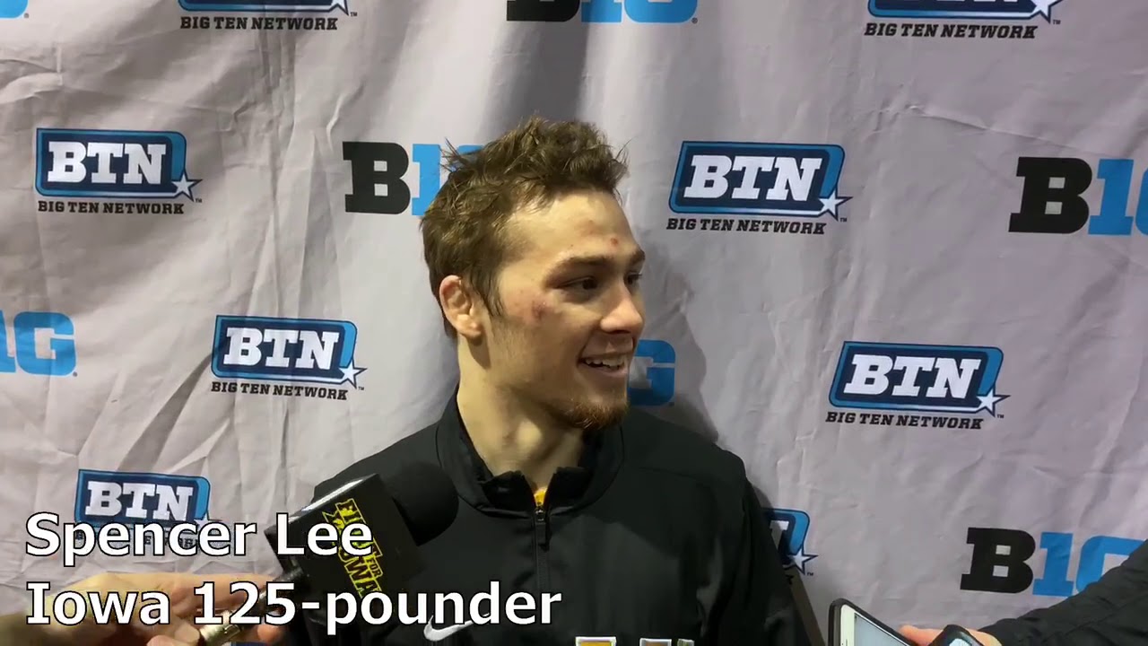 Spencer Lee On His 2020 Big Ten Title At 125 Pounds YouTube