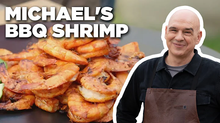 Michael Symon's BBQ Shrimp | Symon Dinner's Cooking Out | Food Network