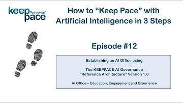 "Keep Pace" with AI Video Blog - Episode #12 -Education, Engagement & Experience