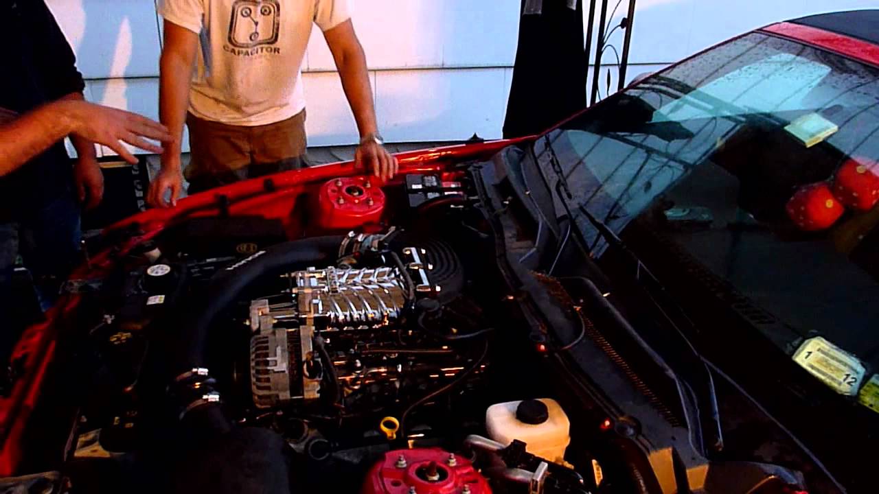 Roushcharger first test