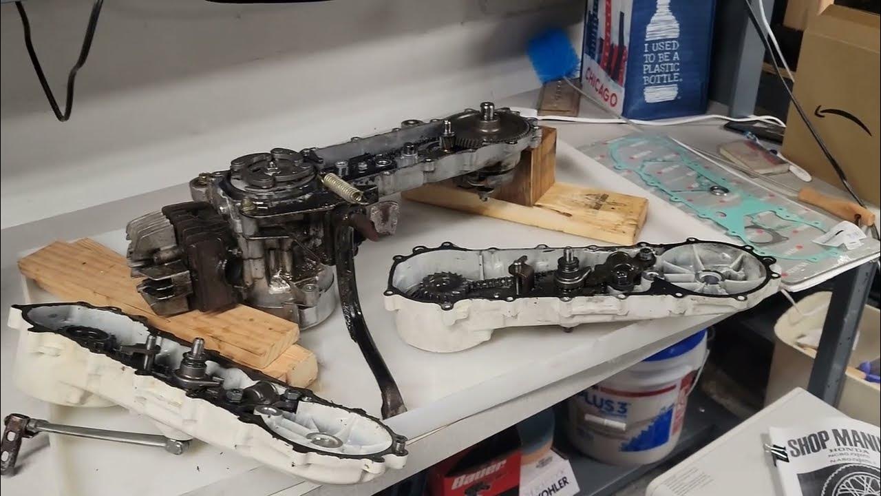 1980 Honda Express Starter Spring repair part 2 - YouTube