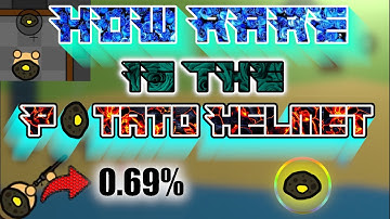 HOW *RARE* is the POTATO HELMET? ΙΙ surviv.io experiment ΙΙ surviv.io || io