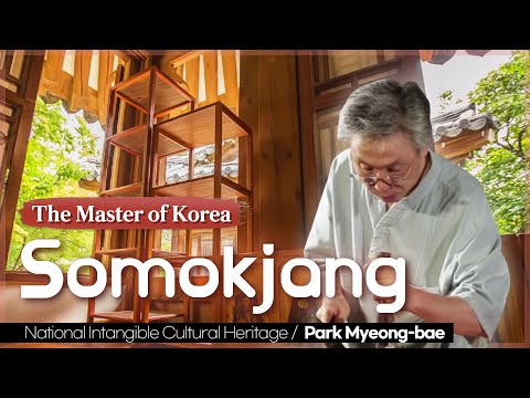 Somokjang, making the open etagere
