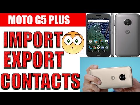 Exportar contactos a sim moto g5 plus