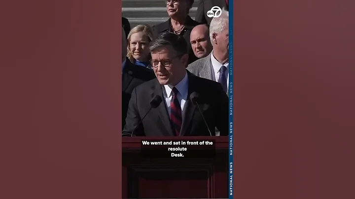 Speaker Johnson confronts reporter, defends GOP over shutdown vote