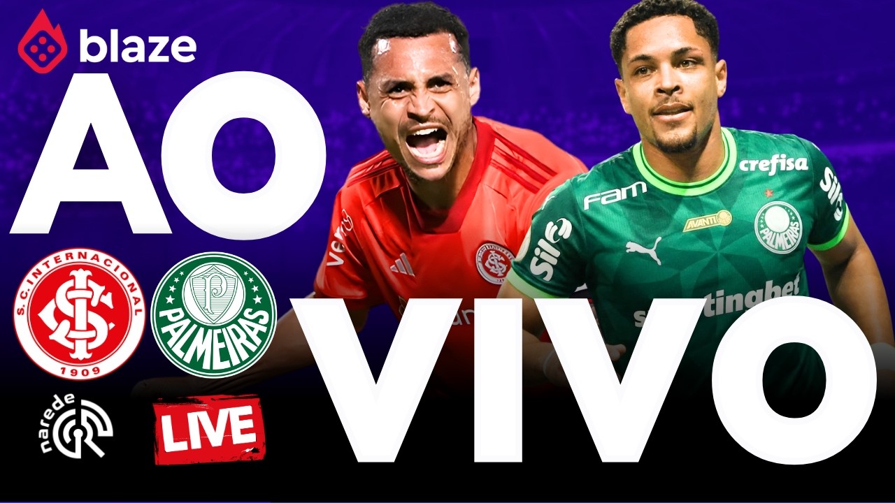 INTERNACIONAL X PALMEIRAS | AO VIVO | BRASILEIRÃO 2026 | JOGO HOJE DIRETO DO BEIRA-RIO