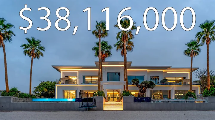 Inside Dubai's Extravagant Beachfront Mansion