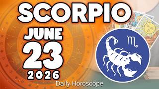 𝐒𝐜𝐨𝐫𝐩𝐢𝐨 ♏ 😖GET READY TO CRY WITH THIS😭 Horoscope for today JUNE 23 2026 🔮 #horoscope #tarot #zodiac