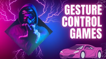 Controlling game through hand gestures | Virtual Steering| Computer Vision with python |  Car racing