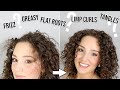 Refreshing Q&A + Routine: Limp Curls, Flat Roots, Frizz, Tangles