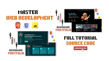 Master Frontend Web Development With 2 Real World Portfolios Using Html CSS JS Beginners to Advanced