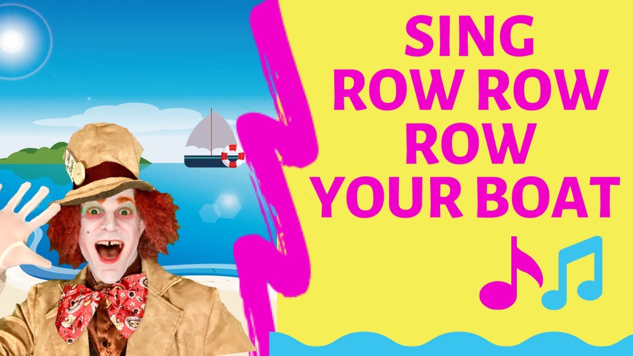 ⛵Row Row Row your boat song, Nursery Rhymes for Children - YouTube