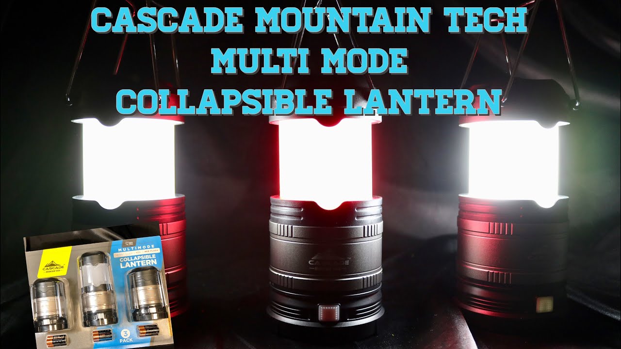 Cascade Mountain Tech Large LED Lantern