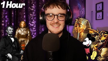 ASMR 1 Hour Of HISTORY Facts (Whispered)