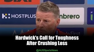 Suns Suffer Crushing Defeat: Hardwick Calls for Midfield Revival