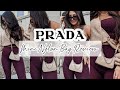 Prada Mini Nylon Bag Review! | Styling | What Fits Inside | Mary Dominique