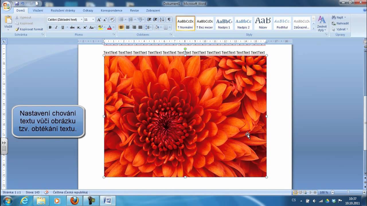 Obrazec Word 15 MS Word - obrázky - YouTube