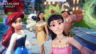 Disney Dreamlight Valley - Play with me Part 171 | Godly Glamor Star Path | No talking